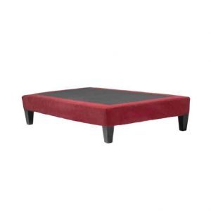 Base Cama Europea Max 1.5 Plaza Roja