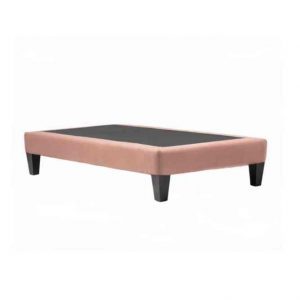 Base Cama Europea Max 1.5 Plaza Palo Rosa