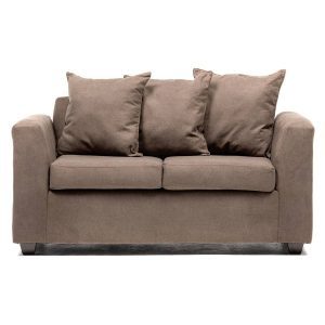 Sofa Viena 2cpos Tela Chocolate