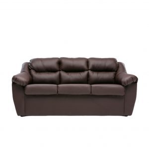 Sofá Asturias 3C PU Cafe Moro
