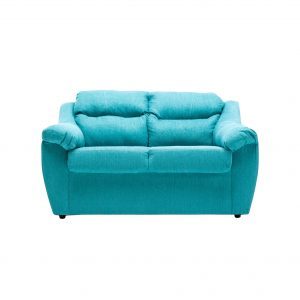 Sofa Asturias 2C Tela Turquesa