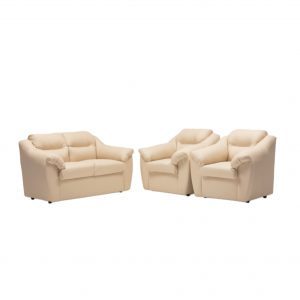 Juego Living Asturias 211 PU Beige
