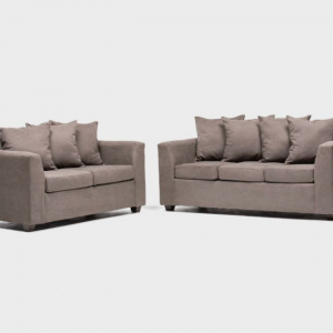 Juego Living Viena 3-2C Gris