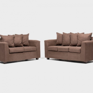 Juego Living Viena 3-2C Chocolate