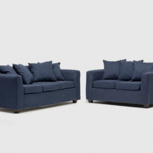 Juego Living Viena 3-2C Azul