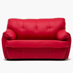 Sofa Caburga 2C PU Rojo