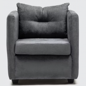 Poltrona Caburga Tela Gris