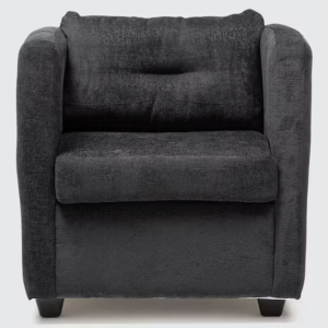 Poltrona Caburga Tela Negra