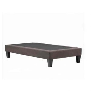 Base Cama Europea Max 1.5 Plaza Gris